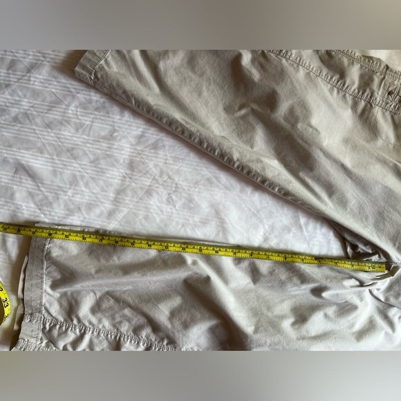 JM Collection Women's Pants Size 12 White Cotton Spandex Cropped. Capri - Picture 8 of 14